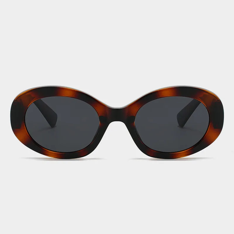 2025 New Retro Sun Glasses Women Men Oval TR90 Polarized Sunglasses Female Internet Celebrity Fashion Street Eyewears Ins UV400