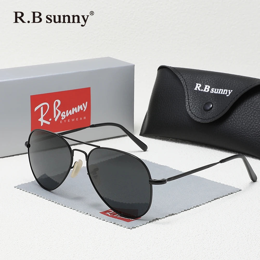 Polarized Pilot Sunglasses For Women Men Classic Driving Fishing Shades Frame Eyewear UV400 Glasses Accessories Ladies